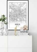 Poster Berlin Map Poster 3