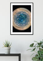 Poster Jupiter's south pole Poster 3