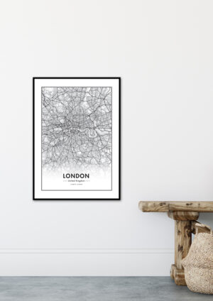 Poster Map of London Poster 2