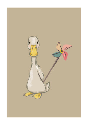 Poster Mischievous duck Poster 1