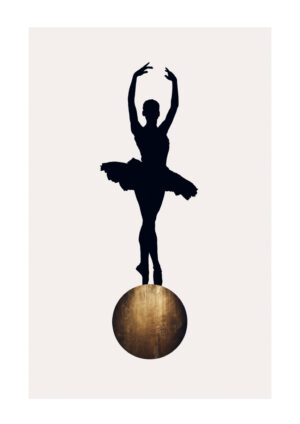 - Kubistika PosterPrima Ballerina Gold - Kubistika Poster 1