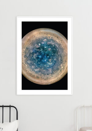 Poster Jupiter's south pole Poster 2