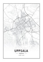 Poster Uppsala Map Poster 1