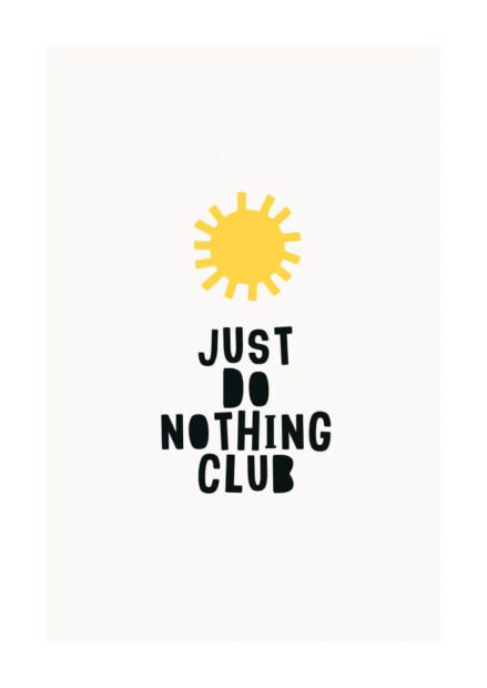- Kubistika PosterJust do nothing Club - Kubistika Poster 1