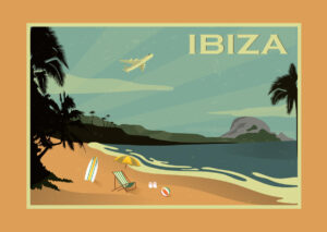 Poster Ibiza Vintage Poster 1