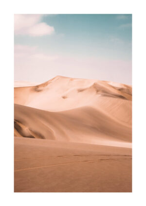 Poster Desert landscape Poster 1