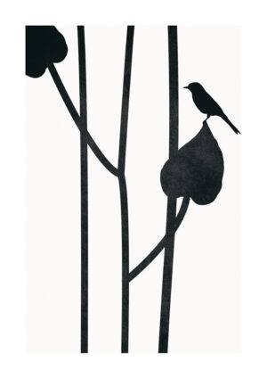 - Kubistika PosterBird Noir - Kubistika Poster 1