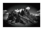 - Rudi Brandstätter PosterRocky mountains Black & White - Rudi Brandstätter Poster 1