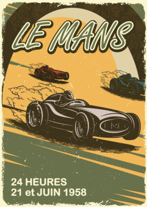 Poster Le Mans 24 hour F2 Poster 1
