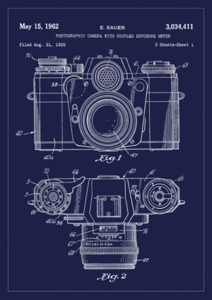 Poster Camera patent Poster 1