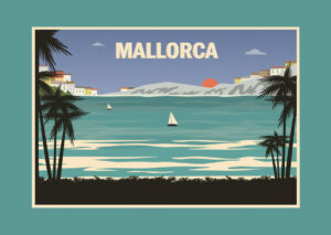 Poster Mallorca Vintage Poster 1