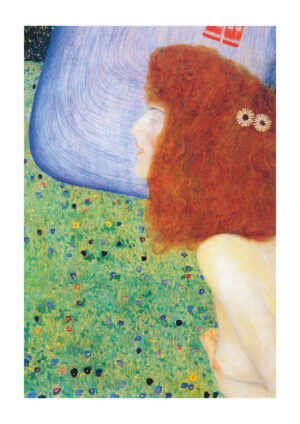 Poster Klimt Girl with Blue Veil Poster 1