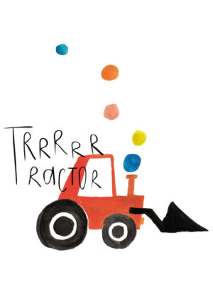 Poster Red tractor Poster 1