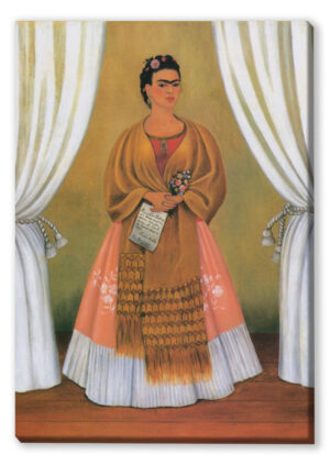 Canvas Frida Kahlo Självporträtt Canvas 1