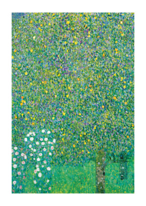 Poster Klimt Roses Under Trees Poster 1