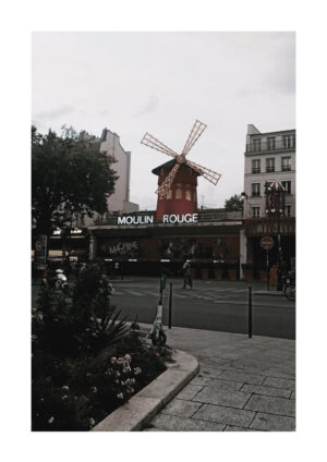 Poster Paris Moulin Rouge Poster 1