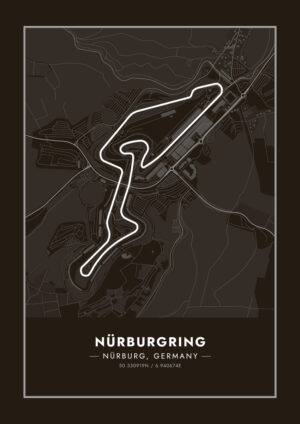 Poster Nürburgring Formula Poster 1