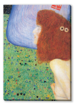 Canvas Girl with Blue Veil Klimt Canvas 1
