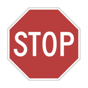 Poster Stop sign traffic sign Poster 2