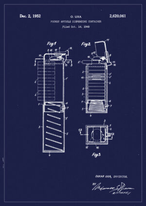 Poster Patent PEZ Poster 1