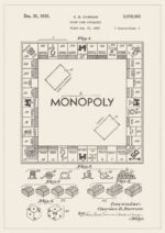 Poster Monopoly patent Poster 1